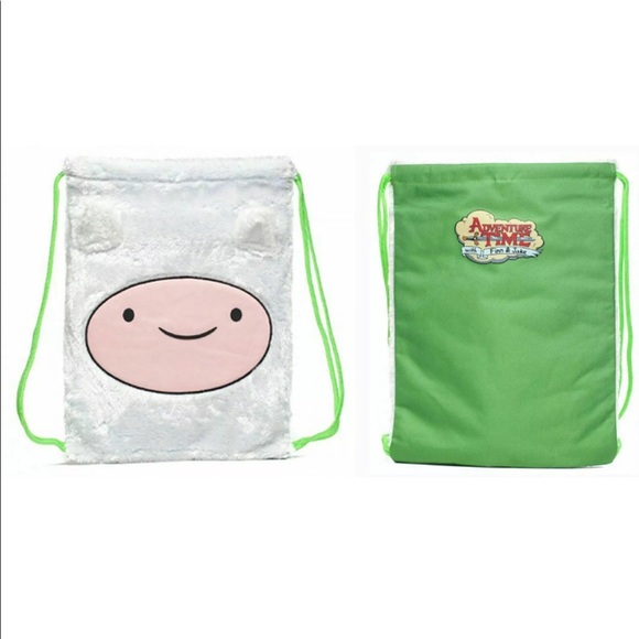 Adventure time cinch drawstring backpack bag - Picture 2 of 3
